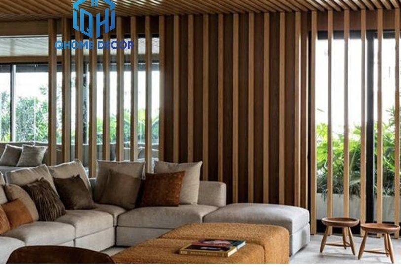 thi công lam nhựa giả gỗ